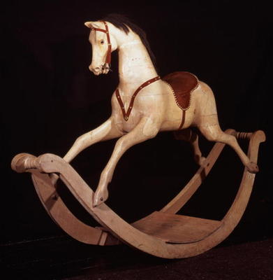 31:Rocking horse, English, 1840 a 