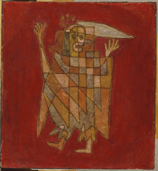 Allegorical Figure, 1927 (oil on board)  a 