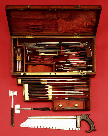 An Early Surgeon''s Set Signed  J a 