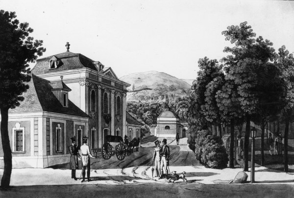Baden (N..), Kurpark / Rad. um 1810 a 