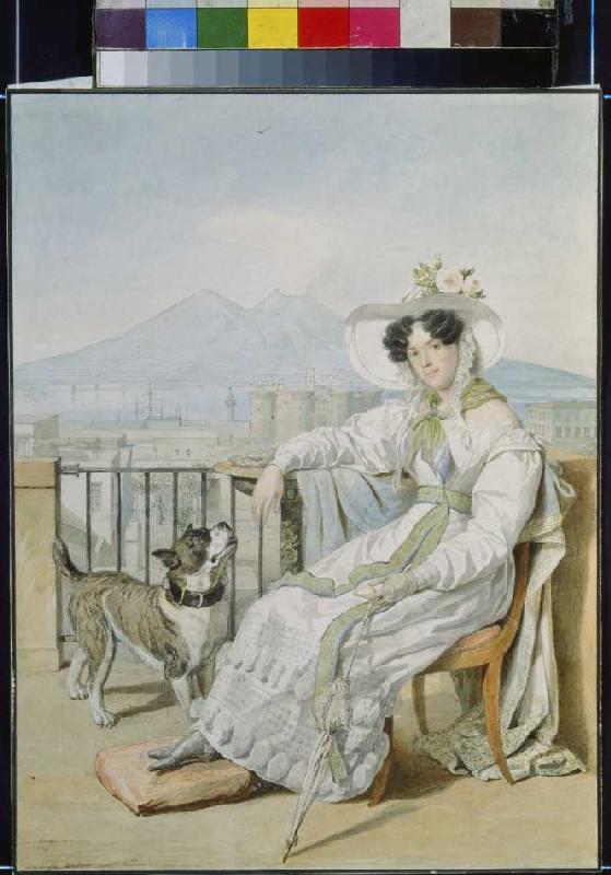 Bildnis der Prinzessin Natalie Golitsin (1794-1890) a 