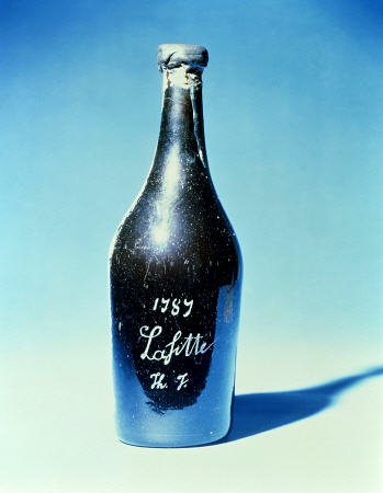 Bottle Of Thomas Jeffersons Chateau Lafitte (Sic) 1787 a 