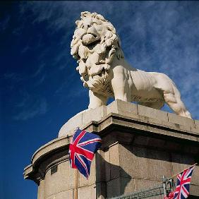 Coade Stone Lion, Westminster Bridge