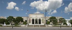 Exterior view of the Detroit Institute of Arts