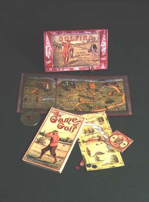 Golfing Board Games - American and English (photo) a 