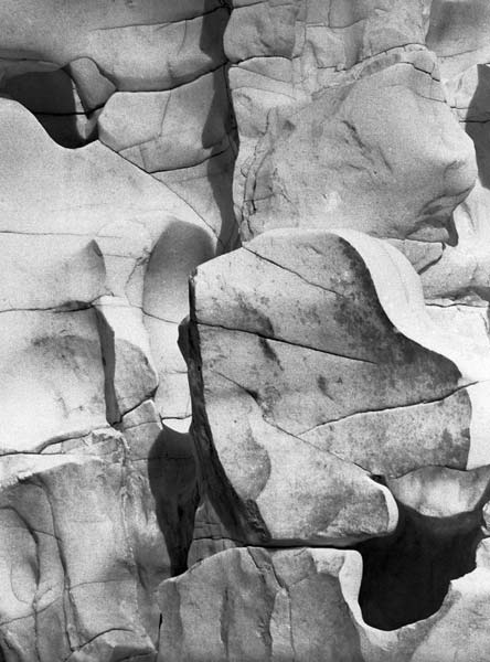 Marble rocks, Jabalpur, Madhya Pradesh (b/w photo)  a 