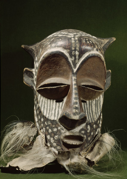 Mask, Kuba, Dem. Rep. Kongo / Wood a 