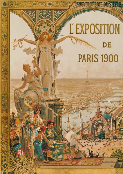 Paris, World Fair 1900, Poster a 