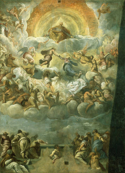 Assumption of Mary / Palma il Giovane a 