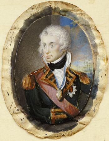 Portrait Of Horatio Nelson (1758-1805) a 