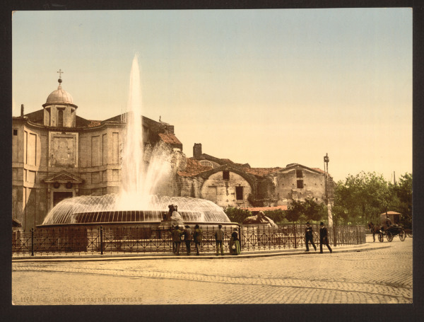 Italy, Rome, Baths of Diocletian a 