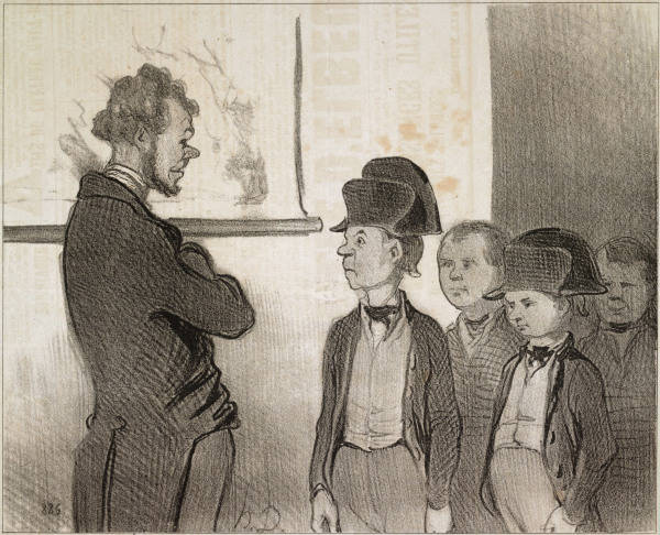 School, ...nouvel uniform / H.Daumier a 