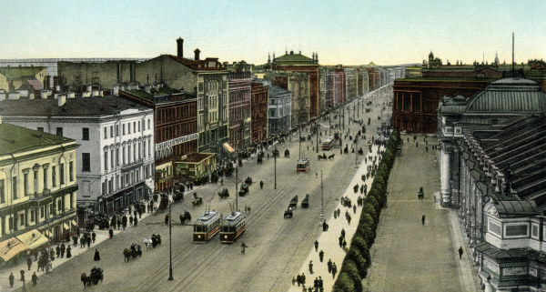 St.Petersburg , Nevsky Prospect