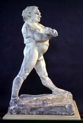 Study for Naked Balzac by Auguste Rodin (1840-1917), c.1892 (plaster) a 
