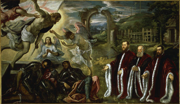 Tintoretto / Resurrection of Christ a 