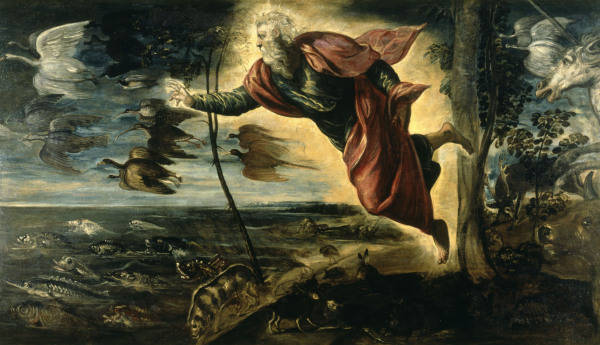 Tintoretto / Creation of the Animals a 