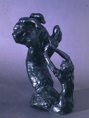 The clenched hand by Auguste Rodin (1840-1917) (bronze) a 