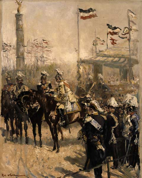 Bismarck, Unveiling of the Victors Col. a 