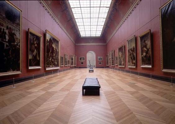View of the Salles Rouges (Red Rooms) a 