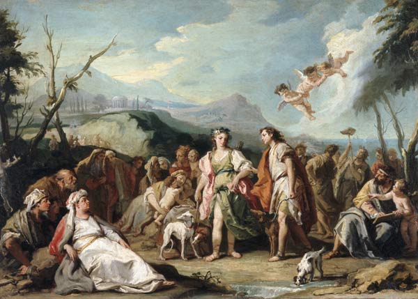 Xenophon, Anthia & Abrokomes / Tiepolo a 