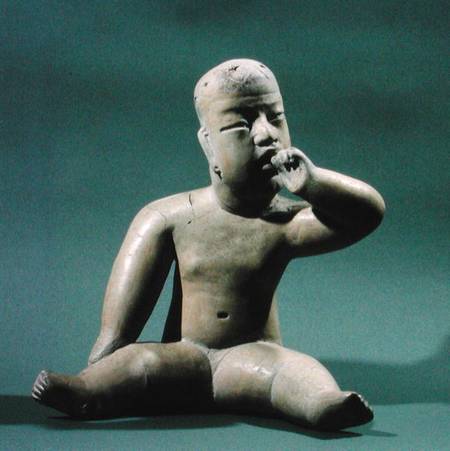 Baby Figure Statuette a Olmec