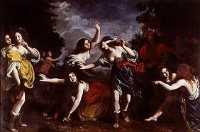 The blind-man's-buff game (from Guarini it an Il parish priest Fido) with Amaryllis, Corsica and Myr