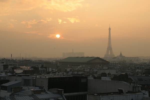 über den Dächern von Paris a 