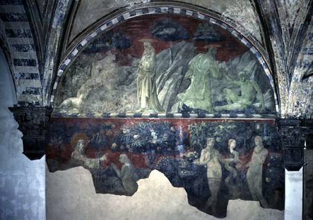 The Creation of the Animals and of Adam (upper section) the Creation of Eve and the Original Sin (lo a Paolo Uccello