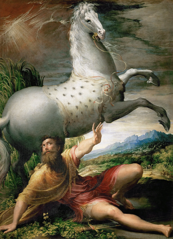 The Conversion of Saint Paul a Parmigianino