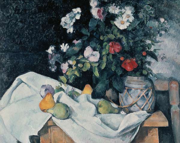 Still-life with Flowers ... a Paul Cézanne