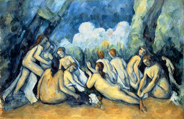 The great ones bathing a Paul Cézanne