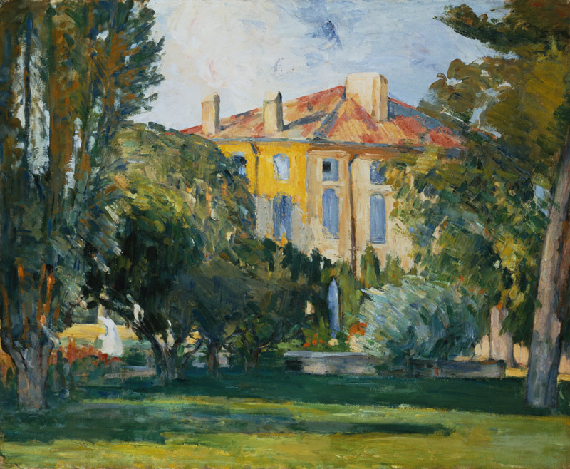 The house into yeses de Bouffan a Paul Cézanne