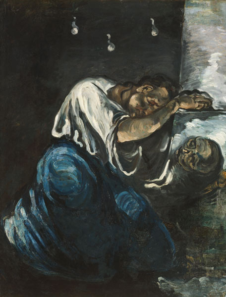 Cezanne, Paul 1839-1906. ''La Madeleine (ou La Douleur)'', c.1868/69. Oil on canvas, 165 x 125.5cm. a Paul Cézanne
