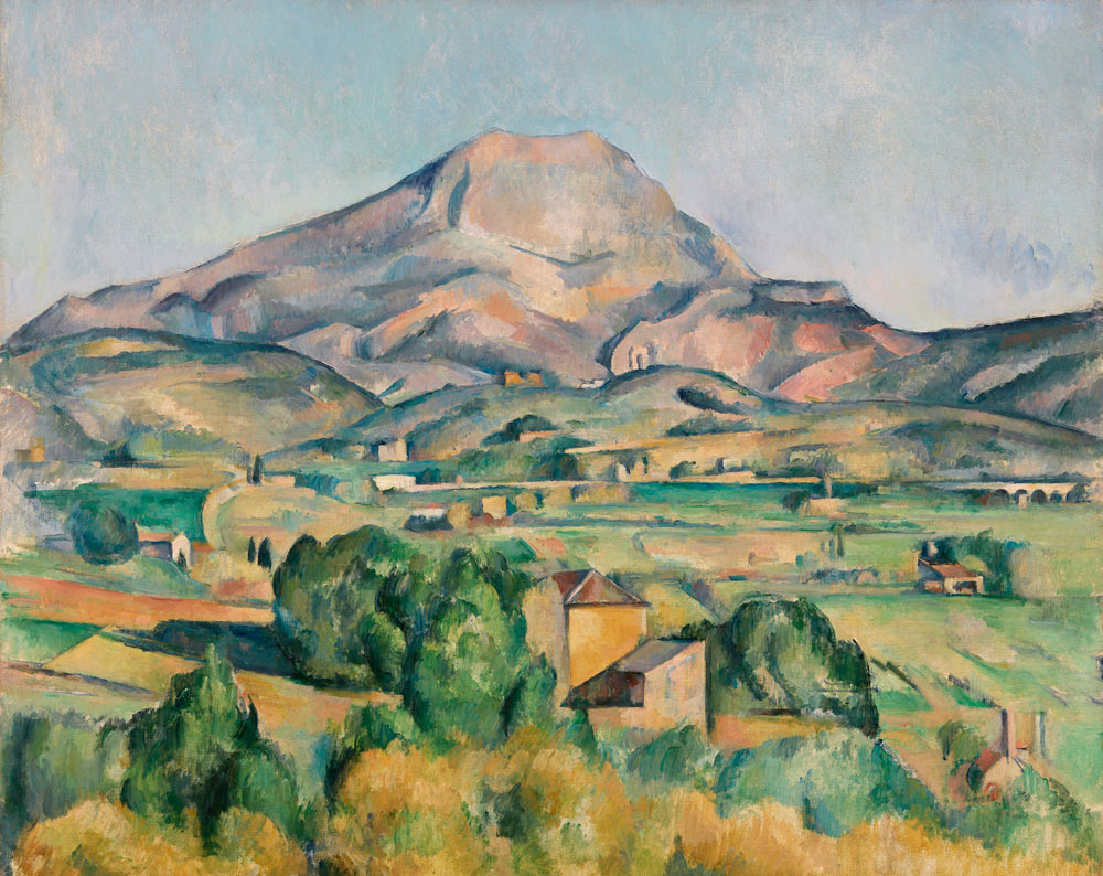 Mont Sainte-Victoire a Paul Cézanne
