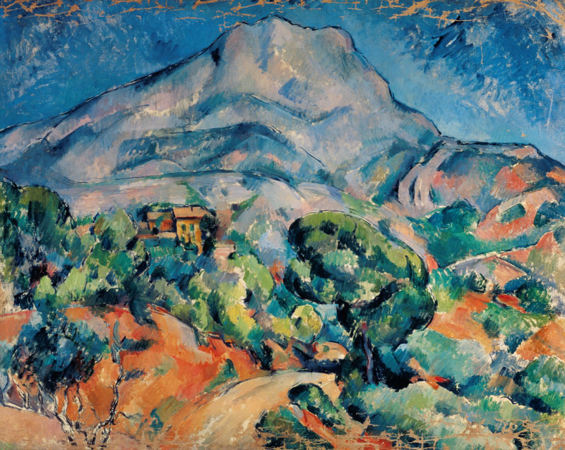 Mont Saint Victoire a Paul Cézanne
