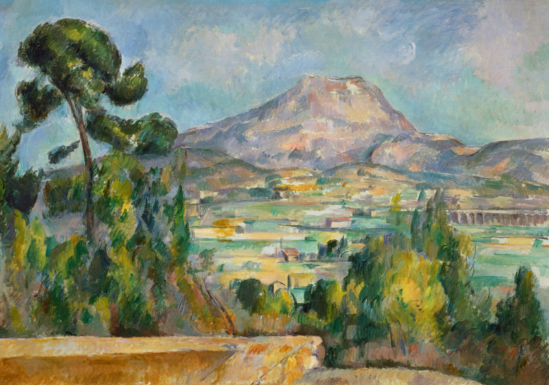 Monte Sainte-Victoire a Paul Cézanne