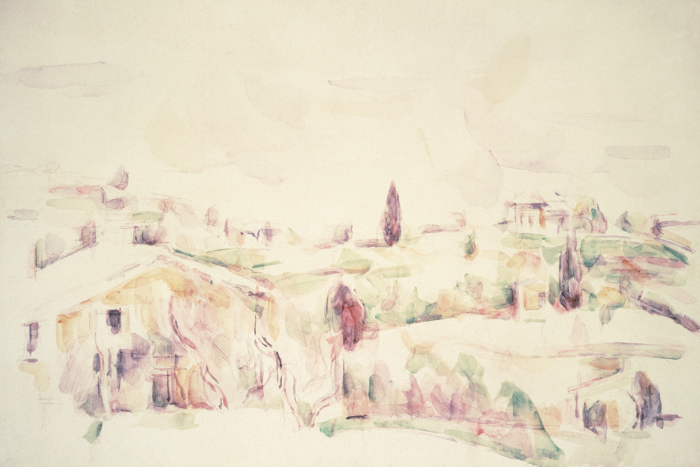Landscape in Provence a Paul Cézanne