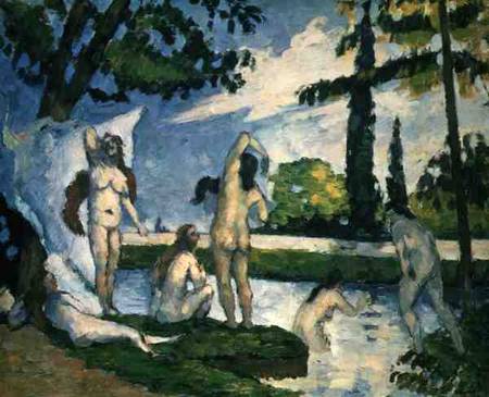 The Bathers a Paul Cézanne