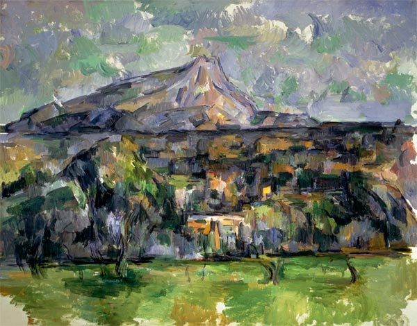 Le Mont Sainte-Victoire a Paul Cézanne