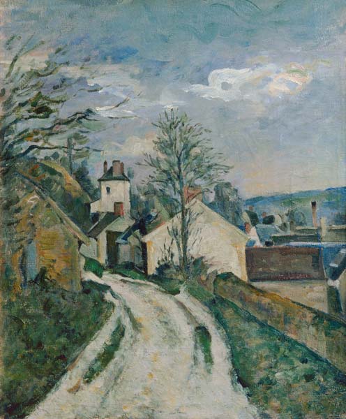 La maison du docteur Gachet à Auvers a Paul Cézanne