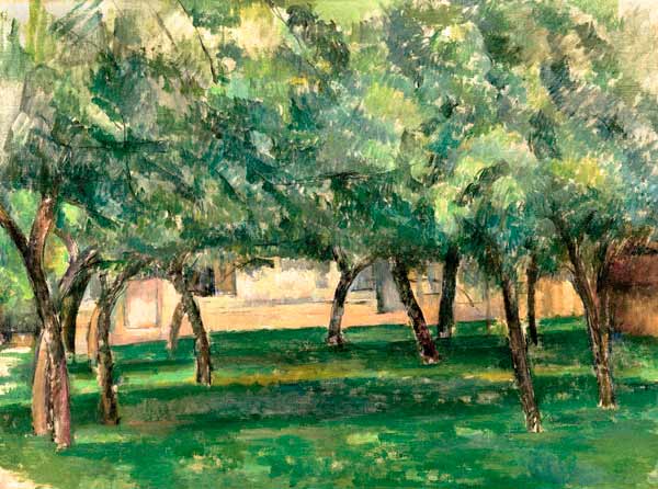 Farmstead in Normandy a Paul Cézanne