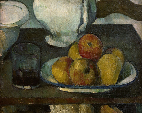 Still-life with apples... a Paul Cézanne
