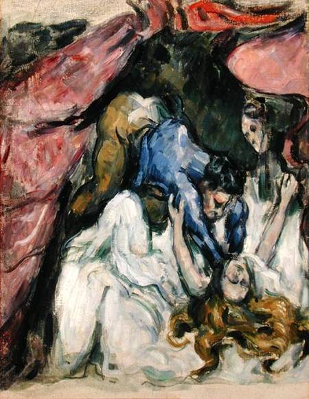 The Strangled Woman a Paul Cézanne