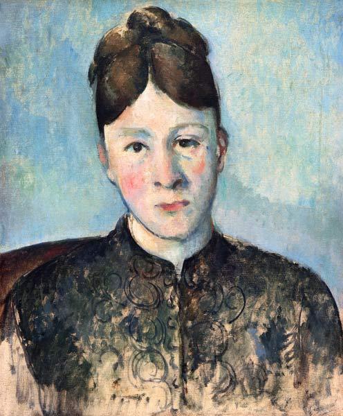 Portrait of madam Cezanne ll
