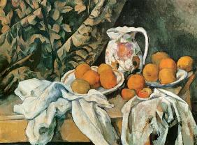 Still life with drapery