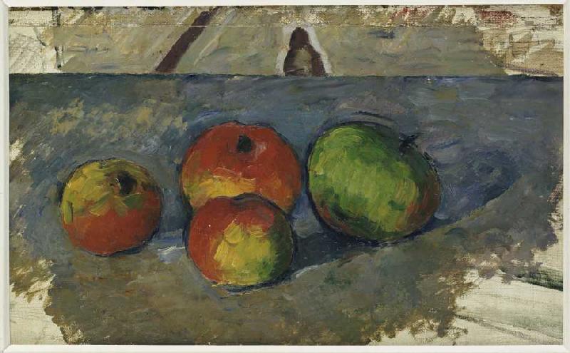 Vier Äpfel a Paul Cézanne