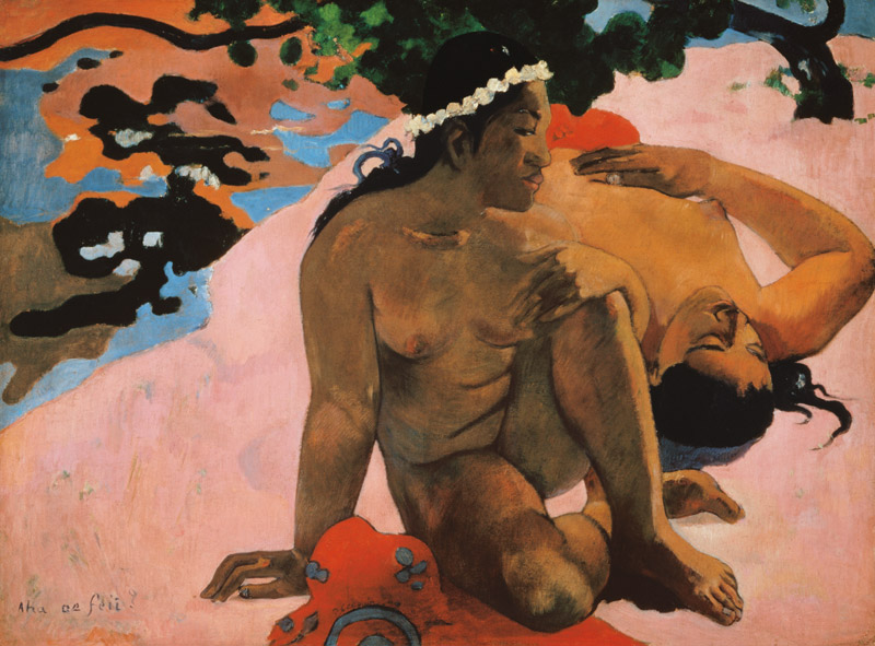 Aha oe Feii? (Are You Jealous?) a Paul Gauguin