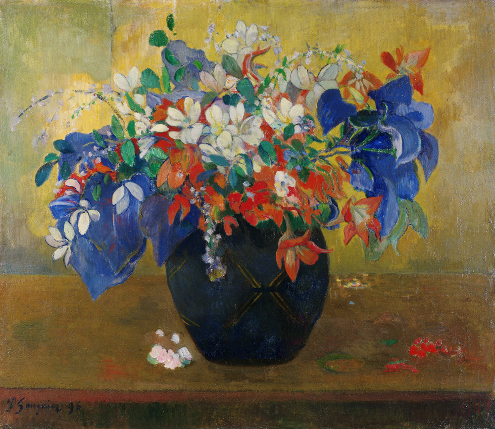 A Vase of Flowers a Paul Gauguin