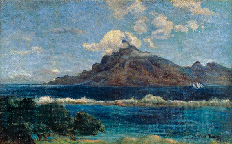 Paysage de Te Vaa (Tahiti) a Paul Gauguin