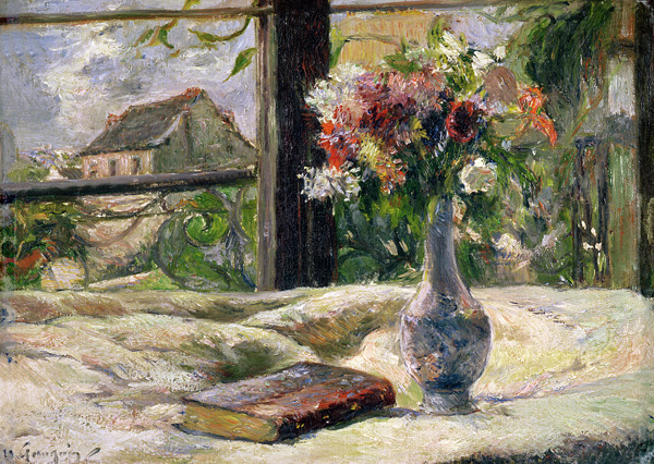 Vase of Flowers a Paul Gauguin